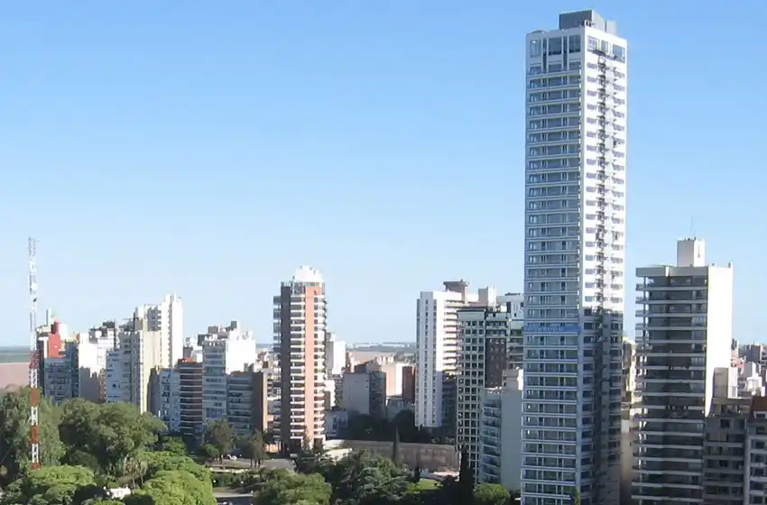 Martes de altas temperaturas con cielo despejado en Rosario