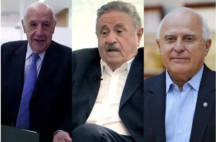 Duhalde elogió la candidatura de Lavagna y dijo que Lifschitz es quien lo está ayudando en el armado político