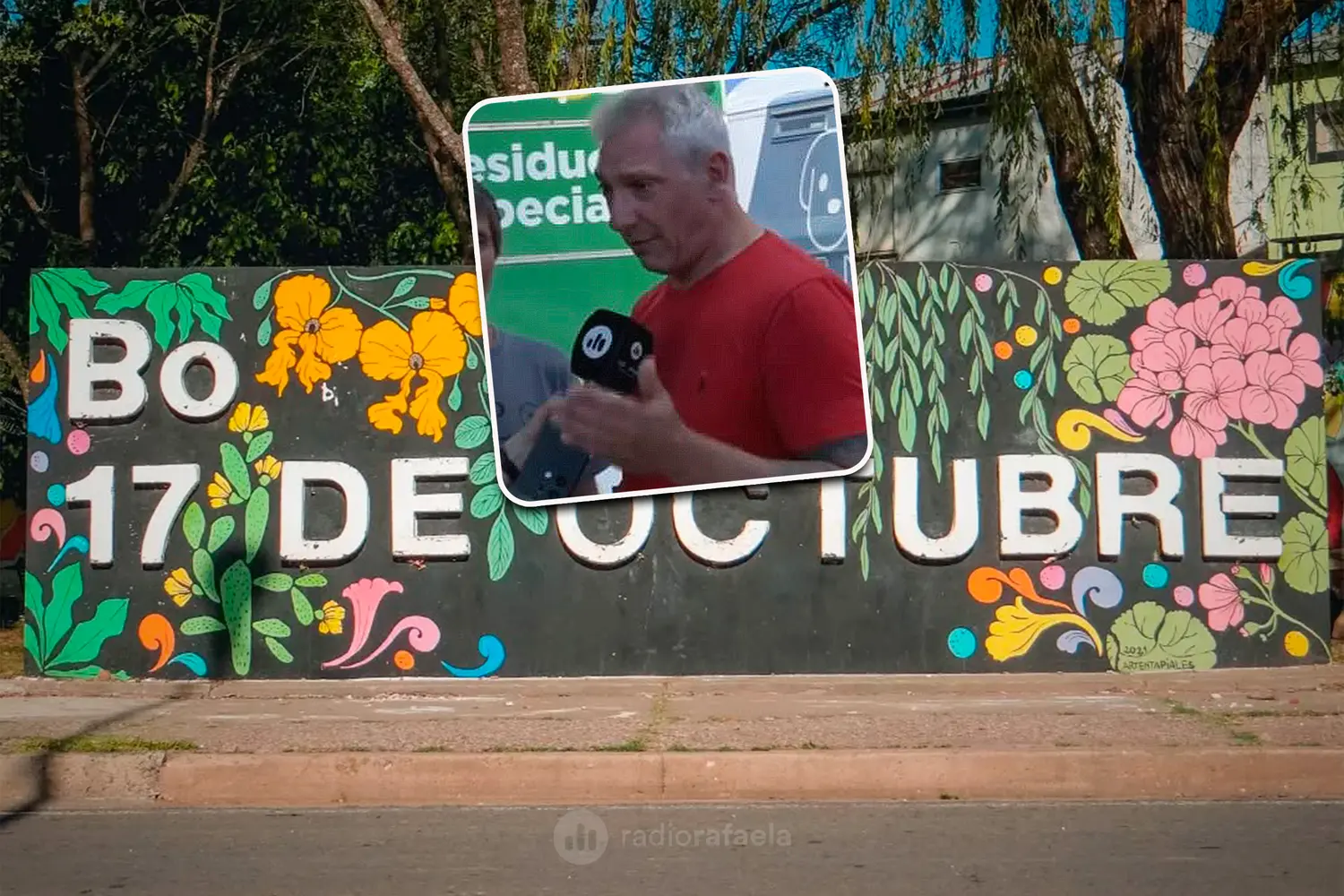 Martín Tuninetti, presidente vecinal | Actualidad del barrio 17 de Octubre