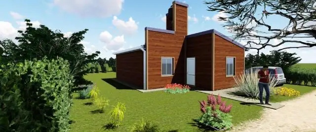 Comienza la construcción de las primeras viviendas de madera financiadas por la provincia