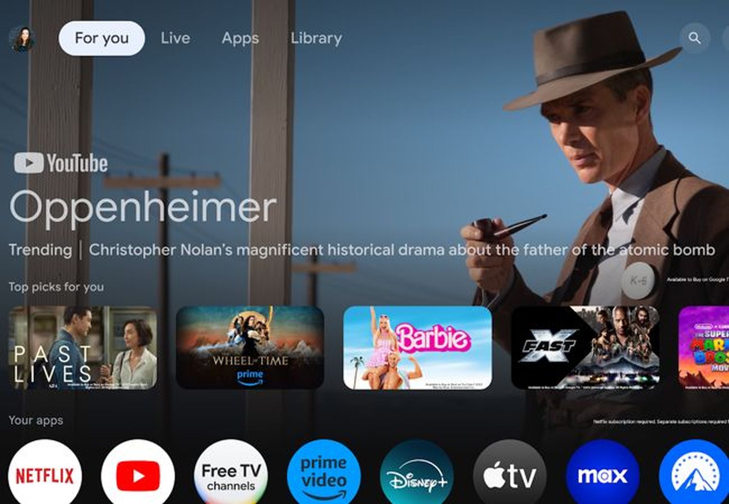 Google presentó Android TV 14