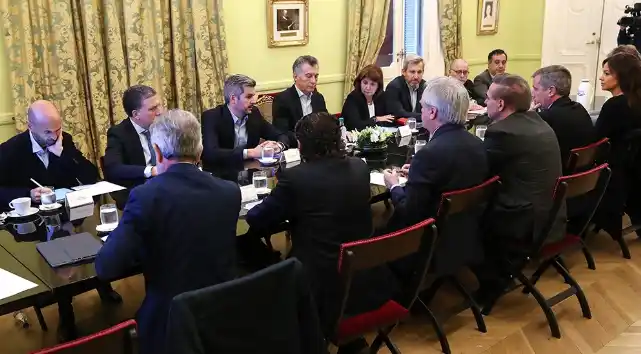 Pichetto se sumó a la reunión del gabinete