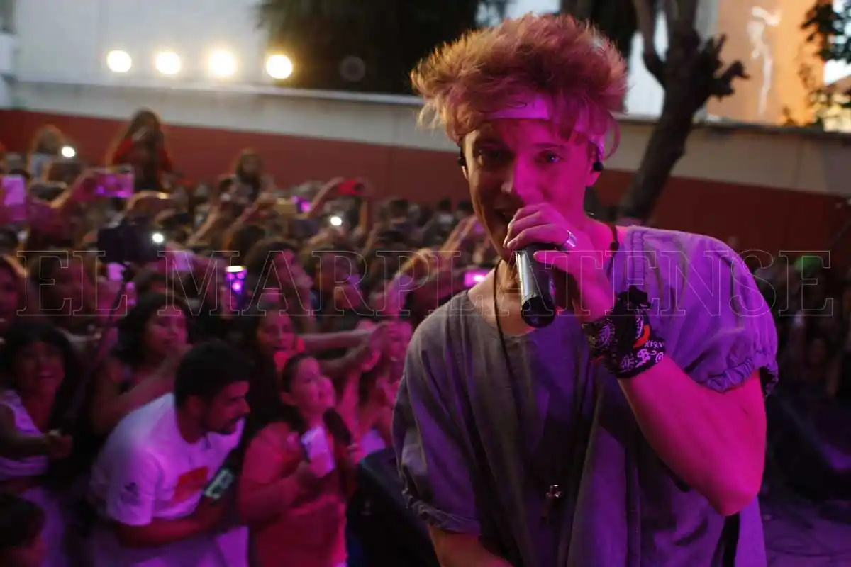 Lio Ferro pasó por Espacio Clarín