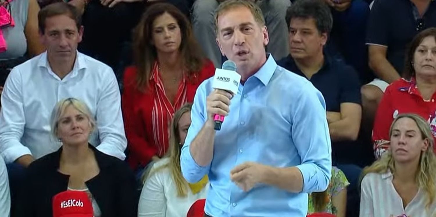 Santilli cerró la campaña: "Le pedimos trabajo al gobierno y nos respondieron con platita"