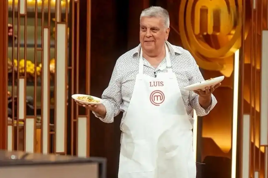 El gran susto de Luis Ventura en MasterChef Celebrity por una sartén en llamas