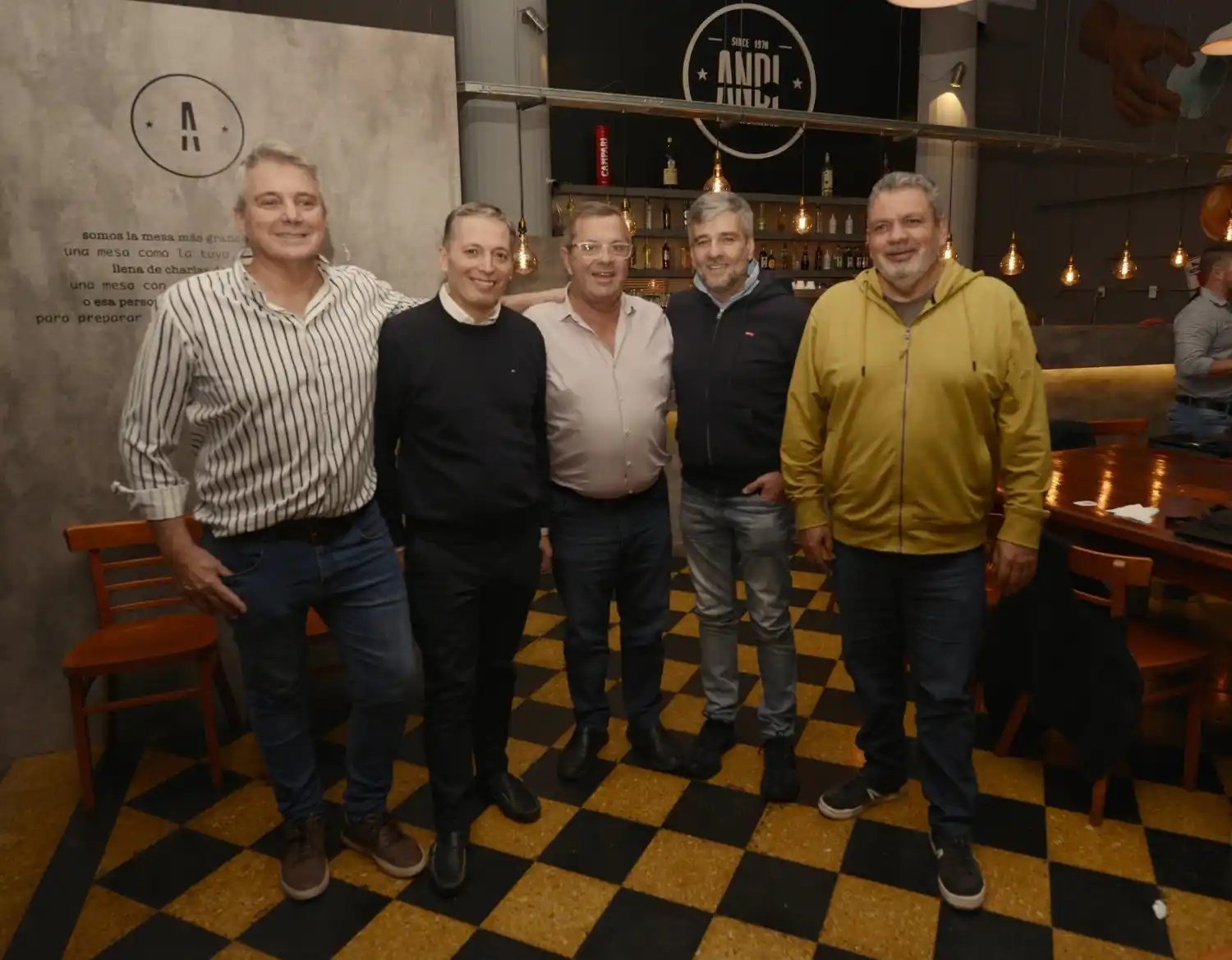 El encuentro en Junín con representantes del sector.