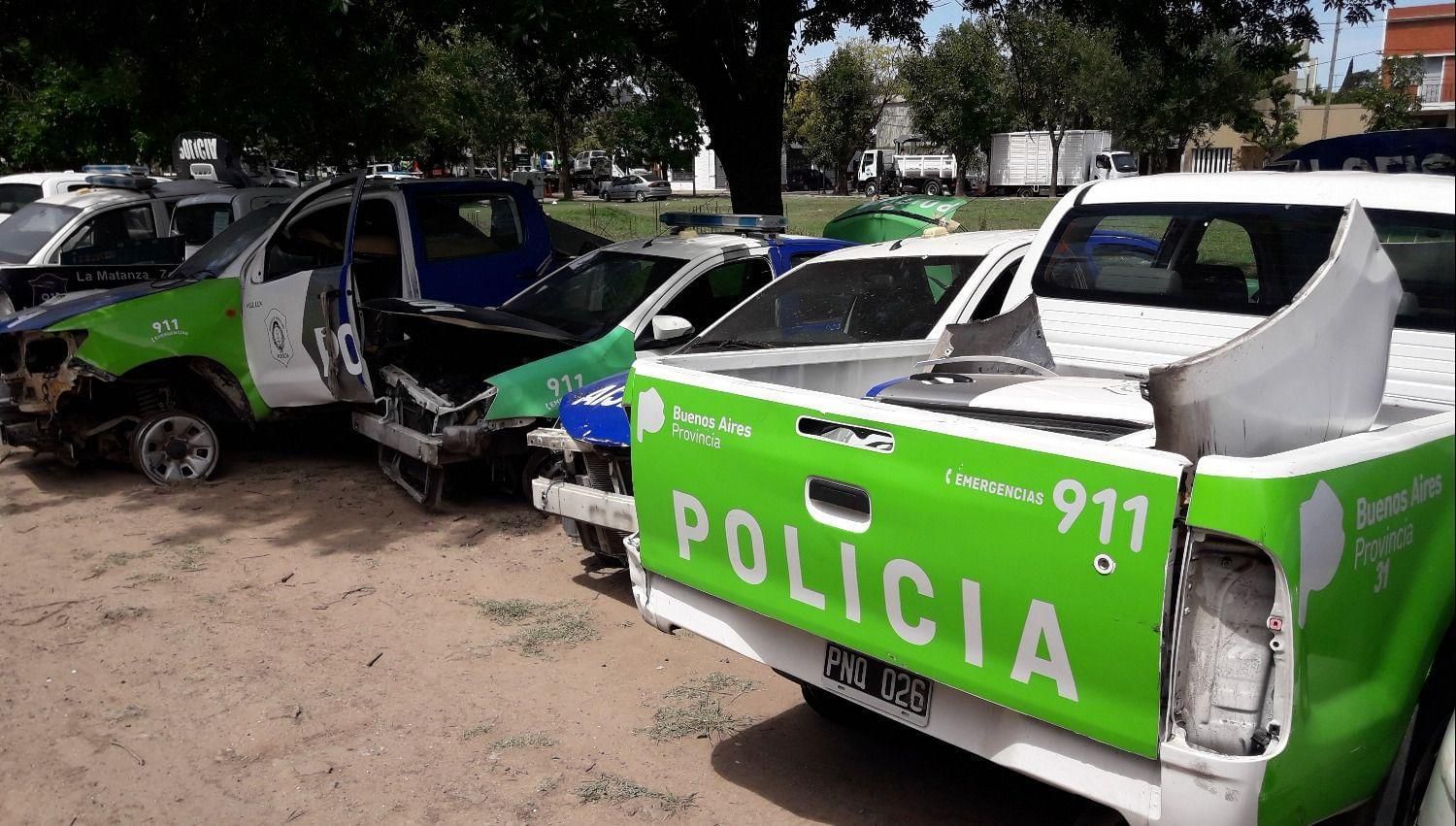 Ong de La Plata le pide a Vidal que sean subastados los patrulleros arrumbados en Tolosa