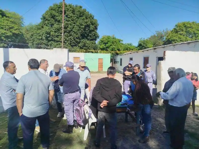 Clorinda: el Gobierno entregó en el barrio 
Toba cajas alimentarias a más de 400 familias