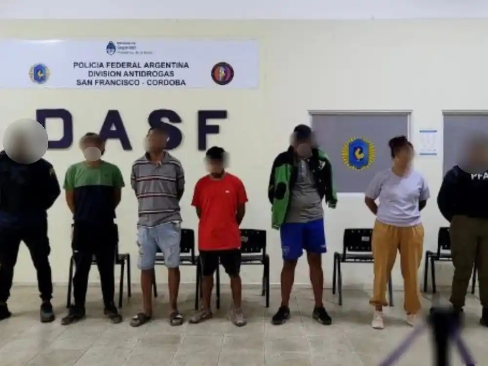 Desmantelaron una banda que vendía drogas en la provincia