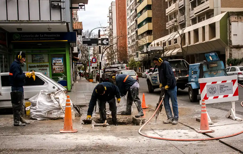 El temporal mermó la producción de agua en la ciudad