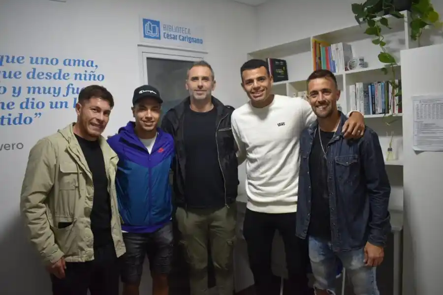 Atlético de Rafaela inauguró la Biblioteca César Carignano