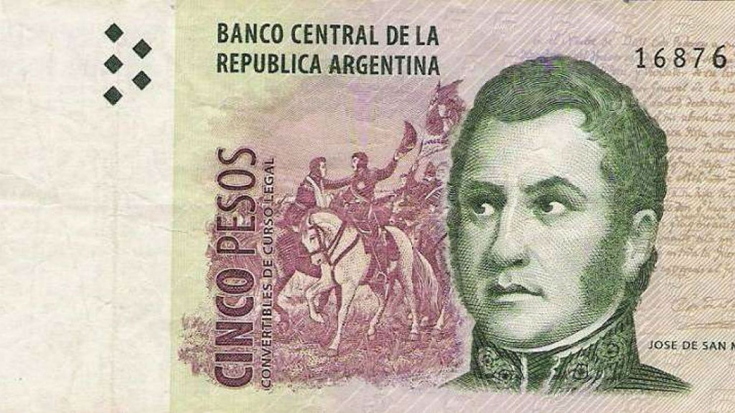 Chau San Martín: Sale de circulación el billete de 5 pesos