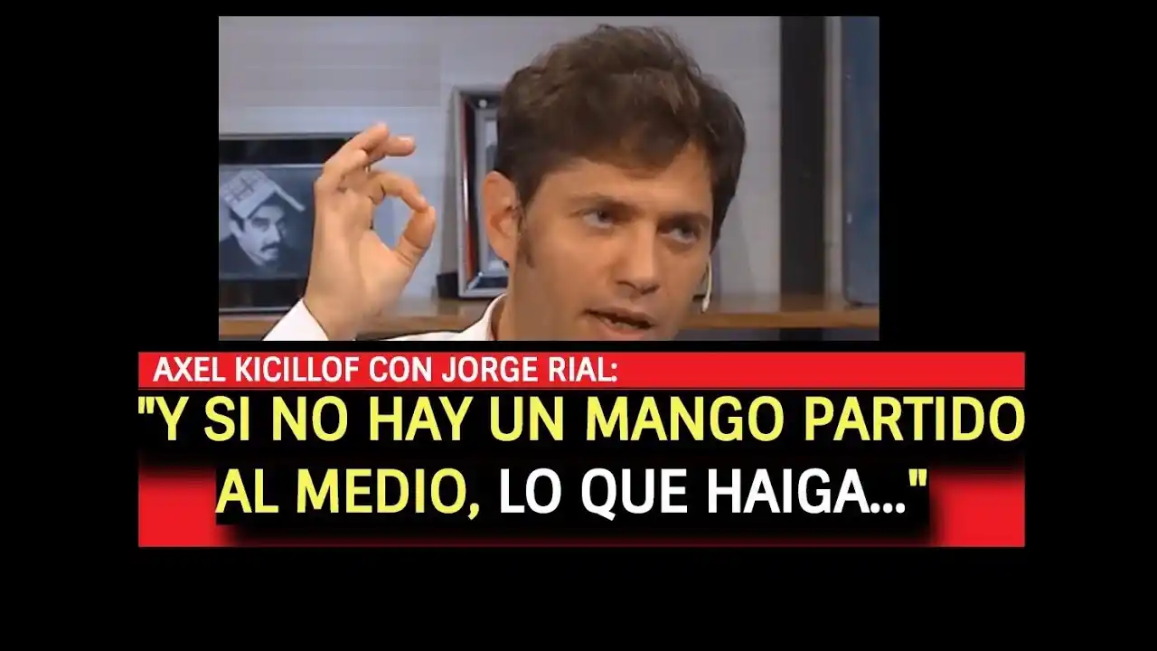 Kicillof conjugó mal un verbo y lo cruzaron en las redes