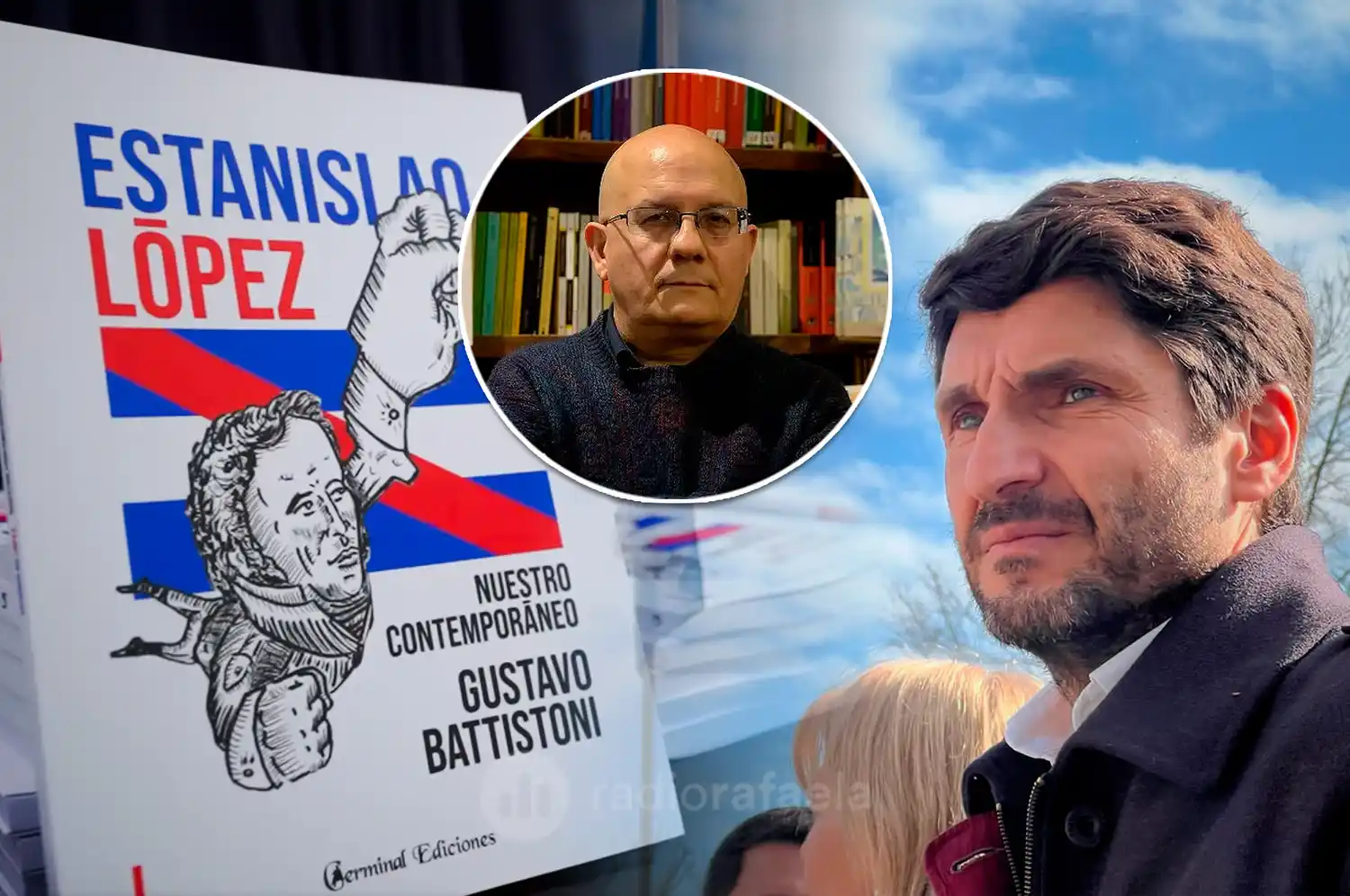 La historia de "Estanislao López", un escritor firmatense y el libro favorito de Maximiliano Pullaro: "Amamos Santa Fe"
