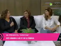 Inéditas, una obra que invita al humor