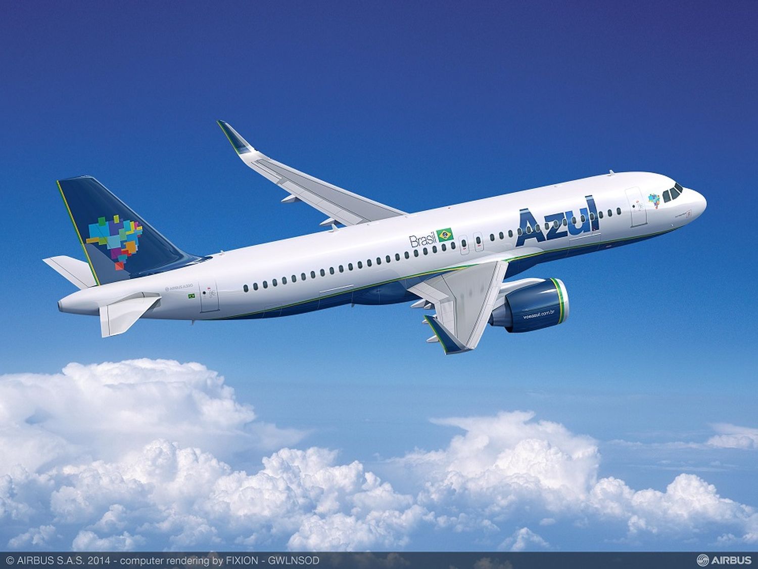 Azul incorporará 63 Airbus A320neo