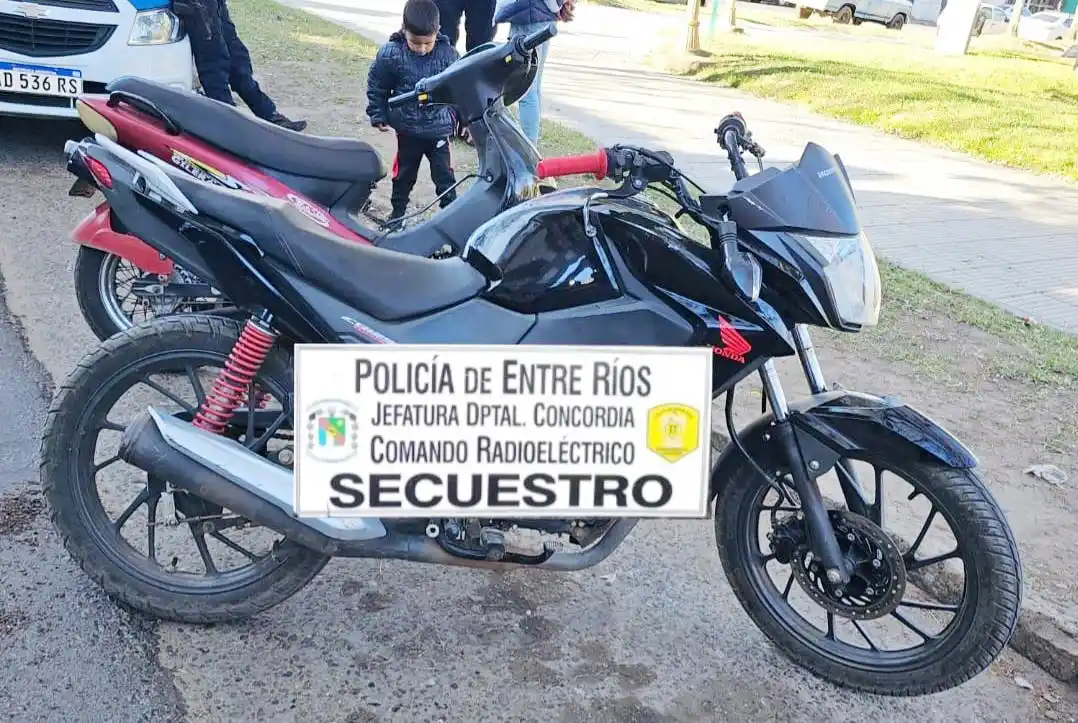 Comando Radioeléctrico recuperó moto robada