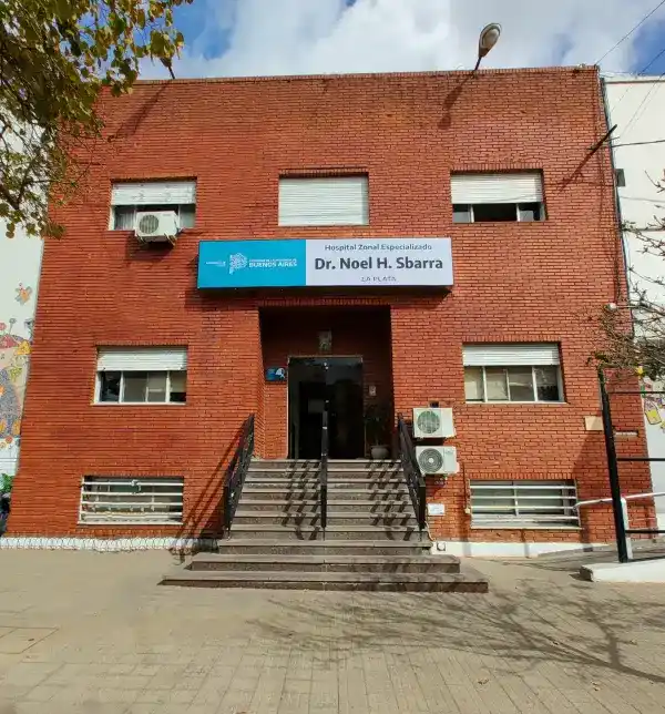 El hospital Sbarra está ubicado en la ciudad de La Plata.