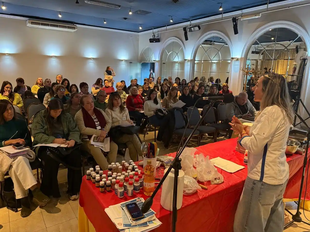 La primera edición de Tandil Libre de Gluten, a pleno con la participación de la chef Alejandra Temporini.