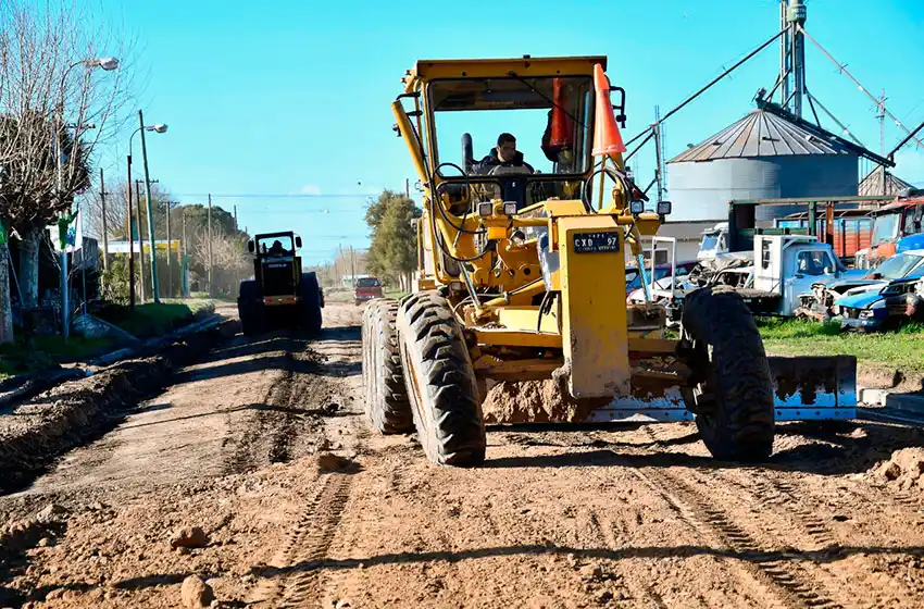 Necochea: avanza un plan Vial sobre calles no asfaltadas