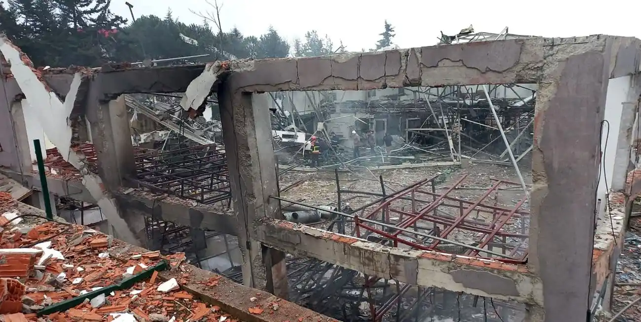 Explosión en Balikesir, Turquía. Crédito: Ihlas News Agency