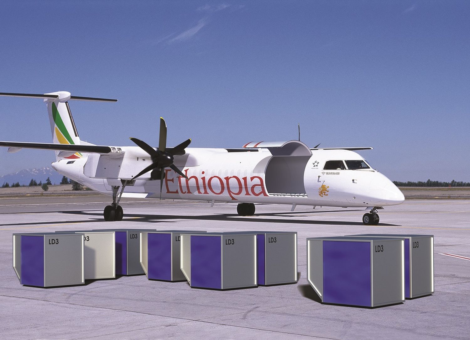 Ethiopian Airlines and De Havilland Canada sign proposal to convert up to four Dash 8-400 to freighters