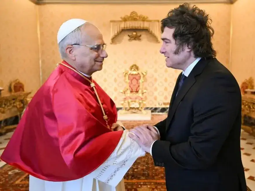 Milei celebró la visita del papa León XIV a la Argentina: “Una visita histórica para todos los argentinos”