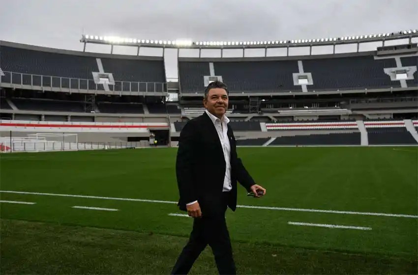 Marcelo Gallardo fue presentado en River e iniciará su segundo ciclo como DT: "Estoy en el lugar al que pertenezco"