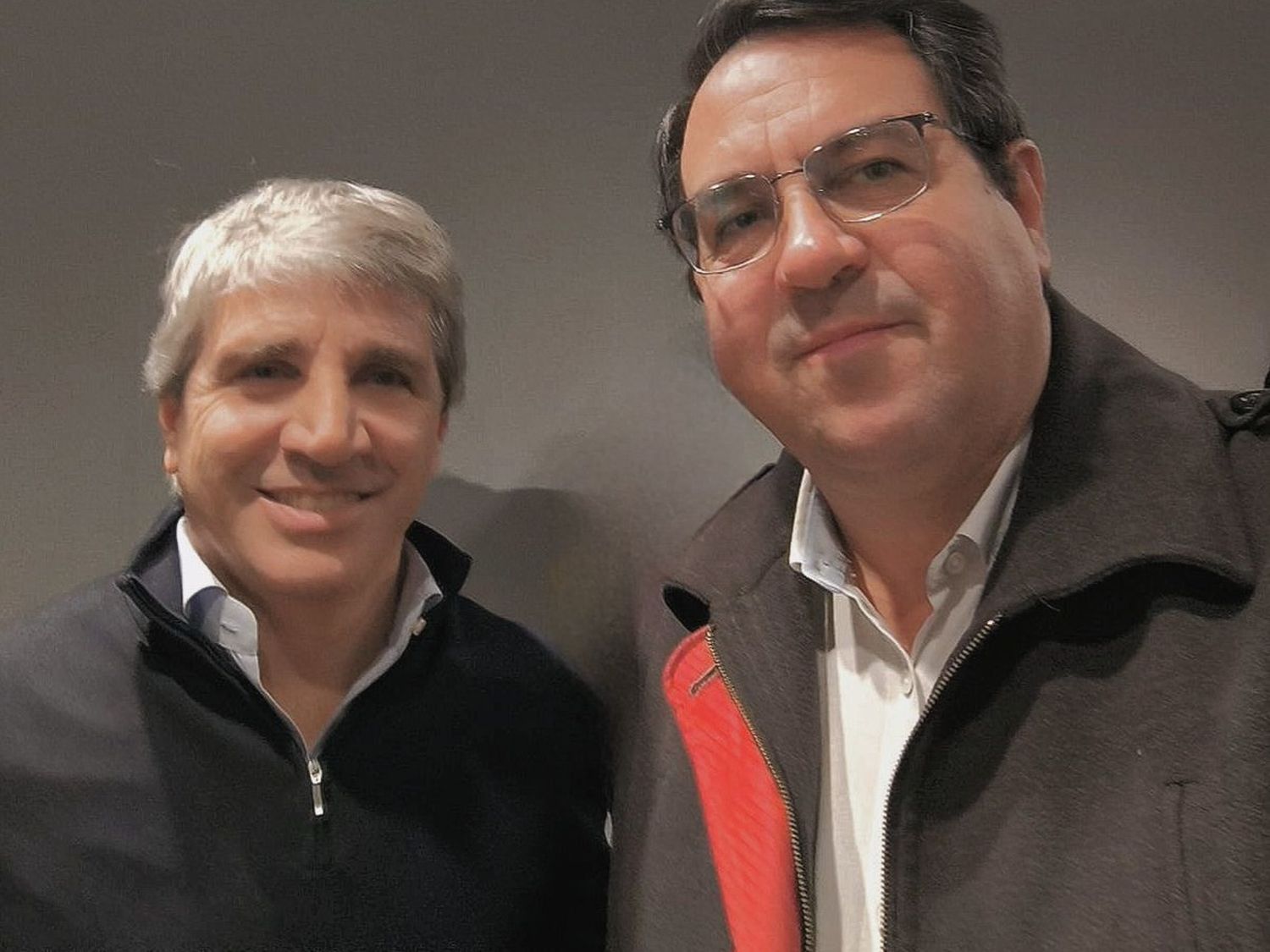 El intendente Vallejos se reunió con el ministro Caputo