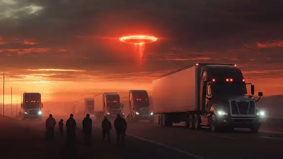 Misterio: tres camioneros denunciaron que una luz los teletransportó en una ruta de Córdoba