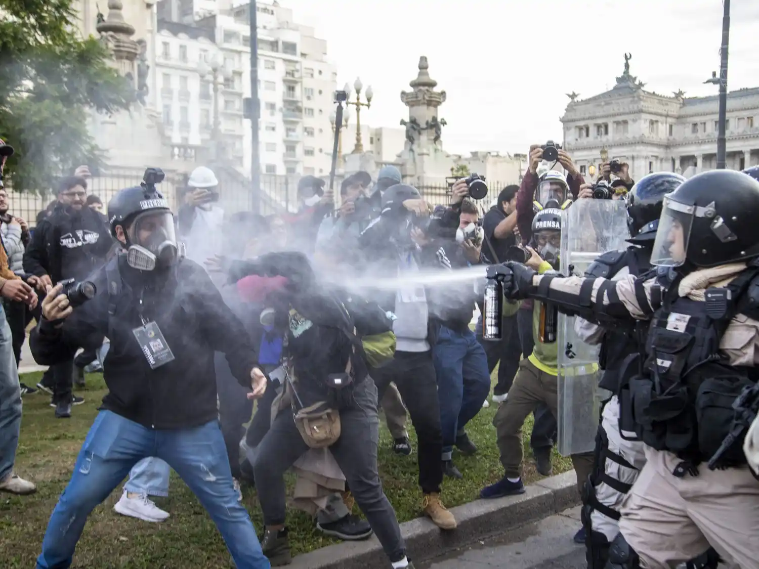 El Juzgado en lo Contencioso Administrativo 11 declaró la nulidad del llamado “protocolo antipiquetes”.