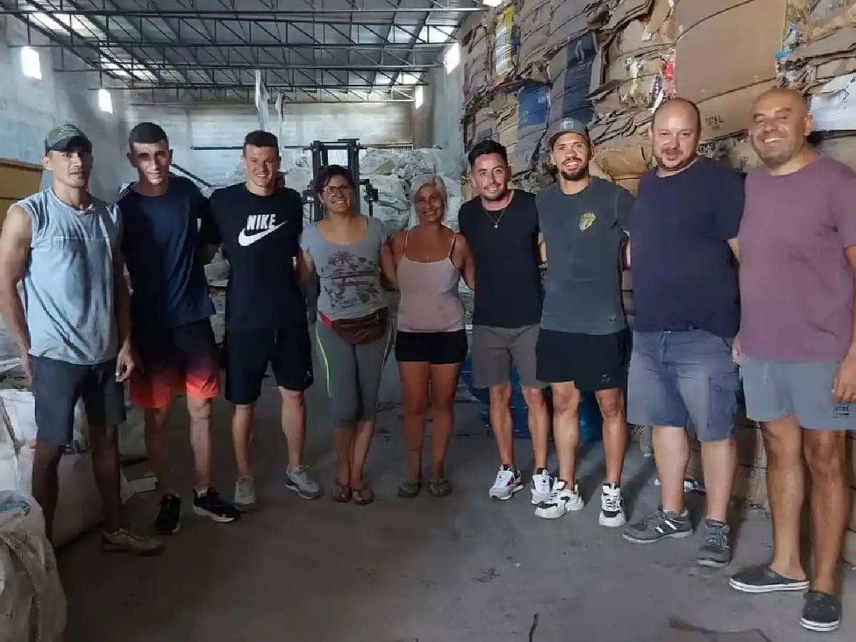 Sportivo Belgrano realizó una visita solidaria en la cooperativa ‘La Virgencita’