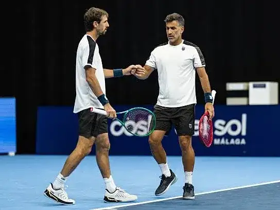 “Machi” y Molteni no pudieron en la primera ronda.