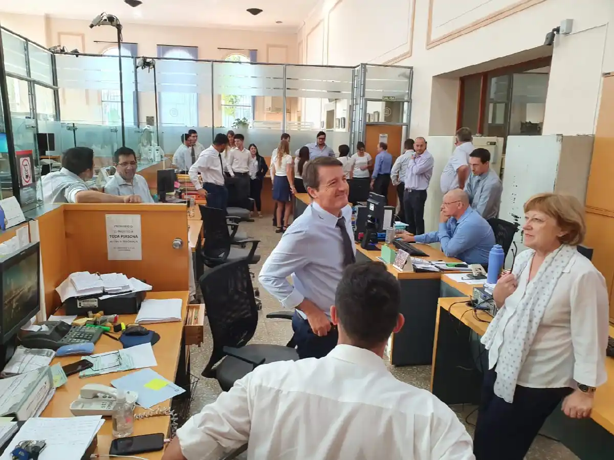Los trabajadores pararon para reclamar "cambios necesarios” para la seguridad bancaria