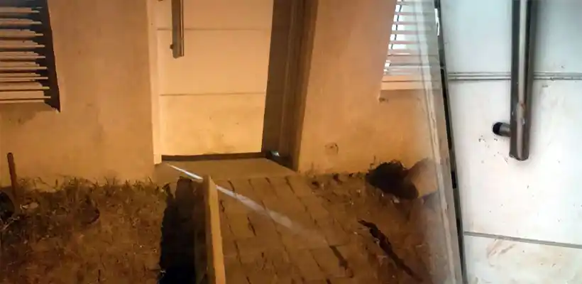 "Rompepuertas" en Pergamino: Escuchó ruidos en su casa, descubrió que eran ladrones y los puso en fuga con zapato de la esposa