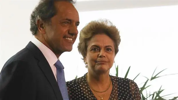 Scioli opinó sobre la suspensión de Dilma en Brasil
