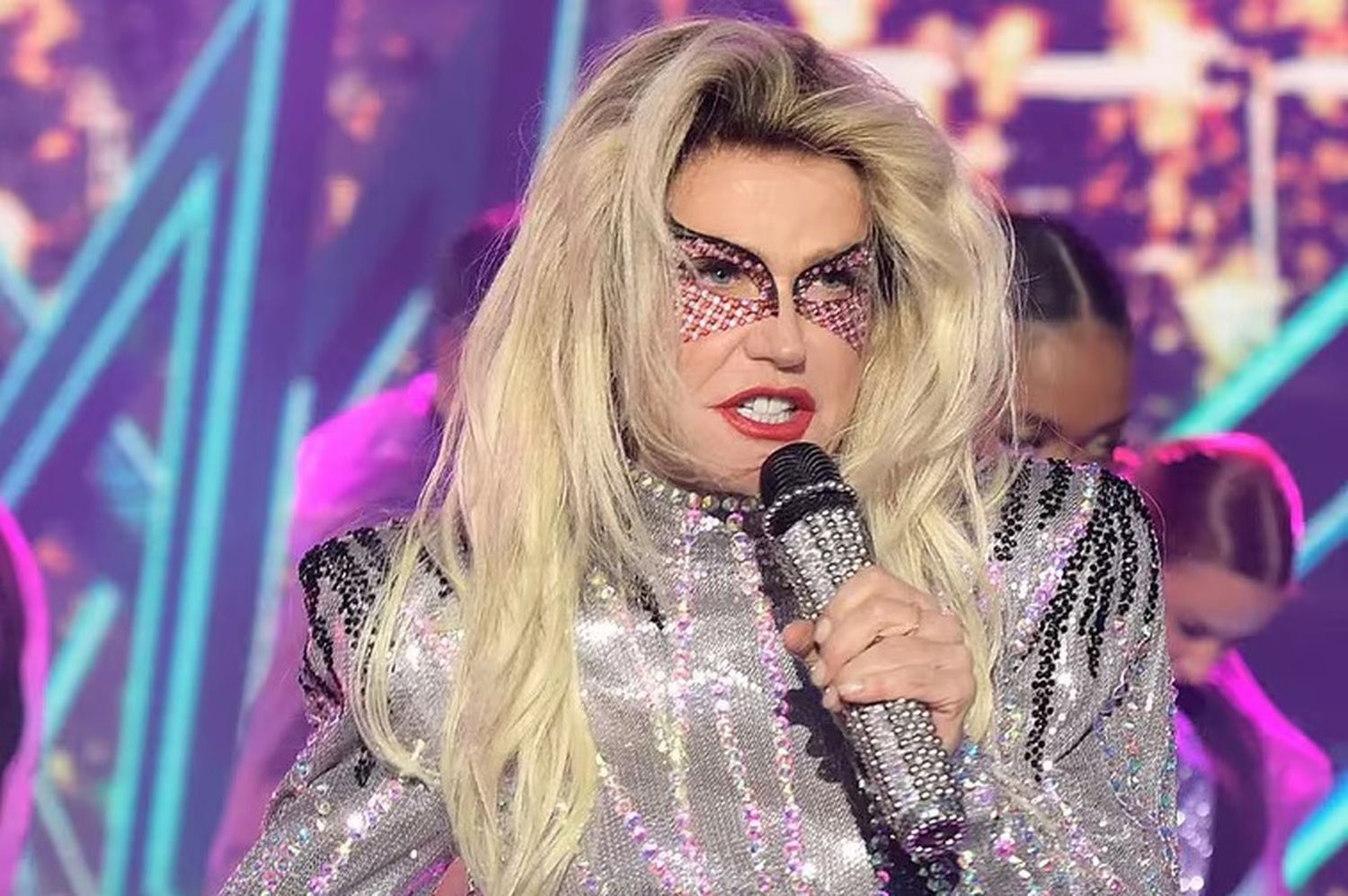 Xuxa. Brilló sobre el escenario