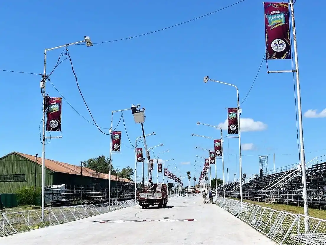 El corsódromo de Concordia: cuando la música es ruido y suena a golpes