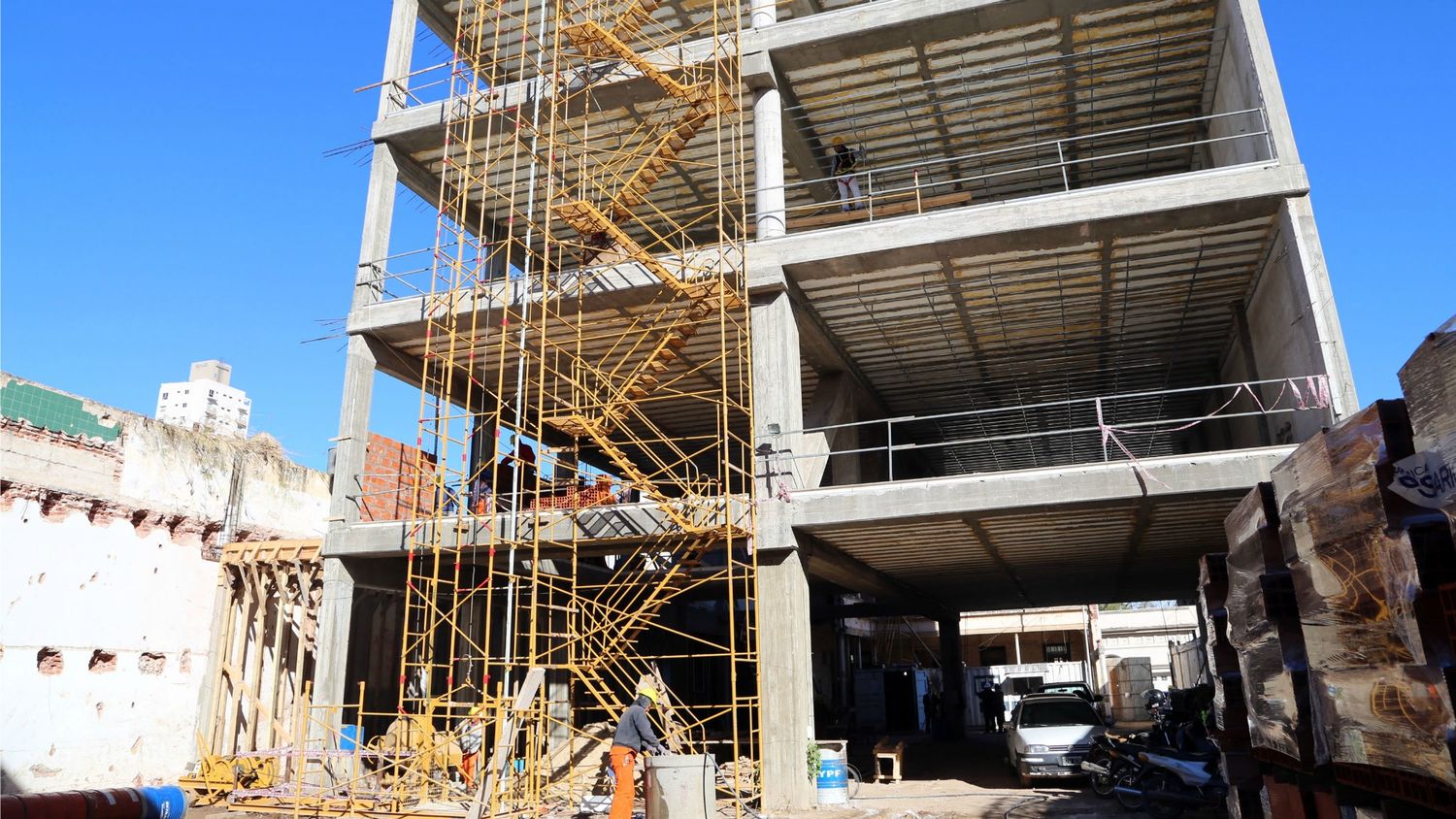 Comenzó la terminación del nuevo edificio del Instituto Nº 12