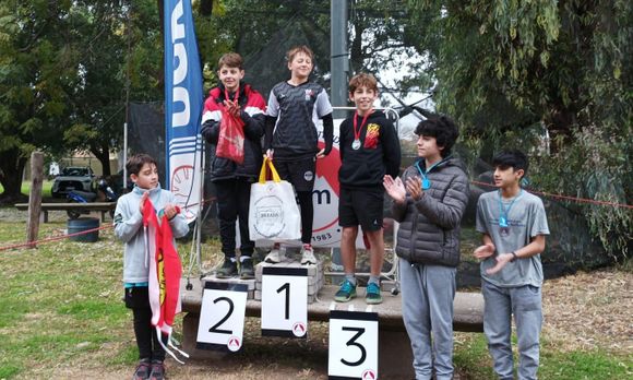 Escalada deportiva con participación sampedrina en Rosario