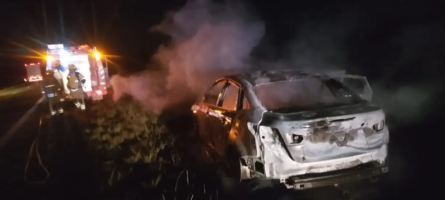 incendio auto - 1