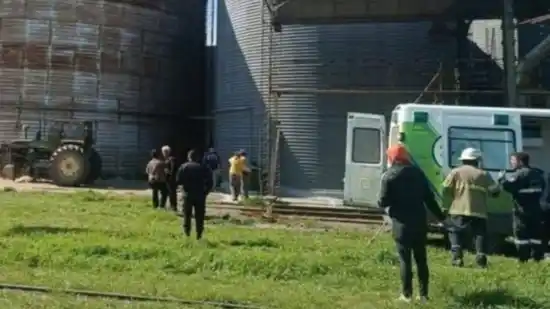 Tragedia en Madariaga: un trabajador murió sepultado en un silo y sus compañeros no pudieron salvarlo