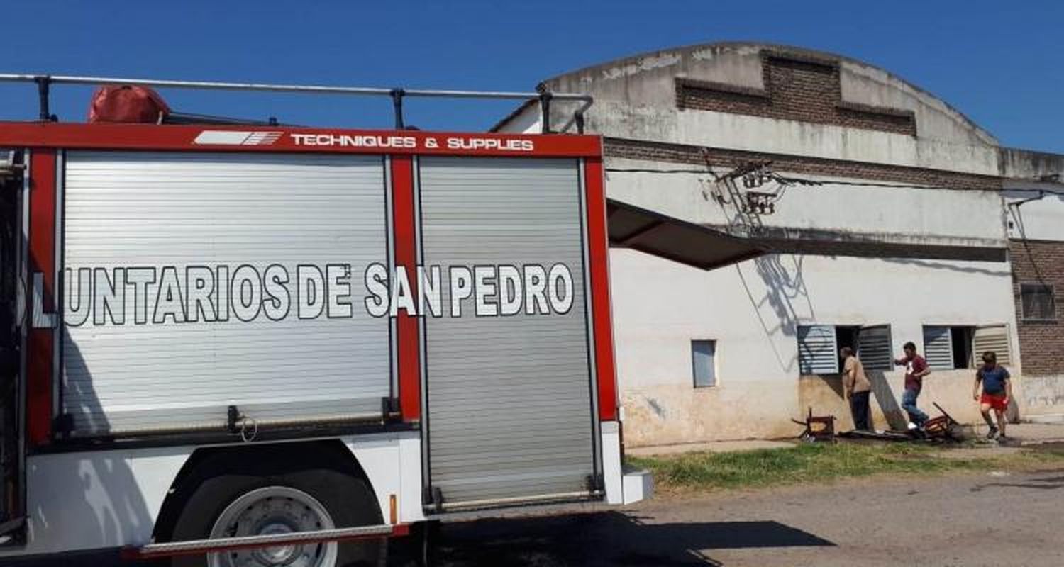Incendio intencional en la fábrica Blasón