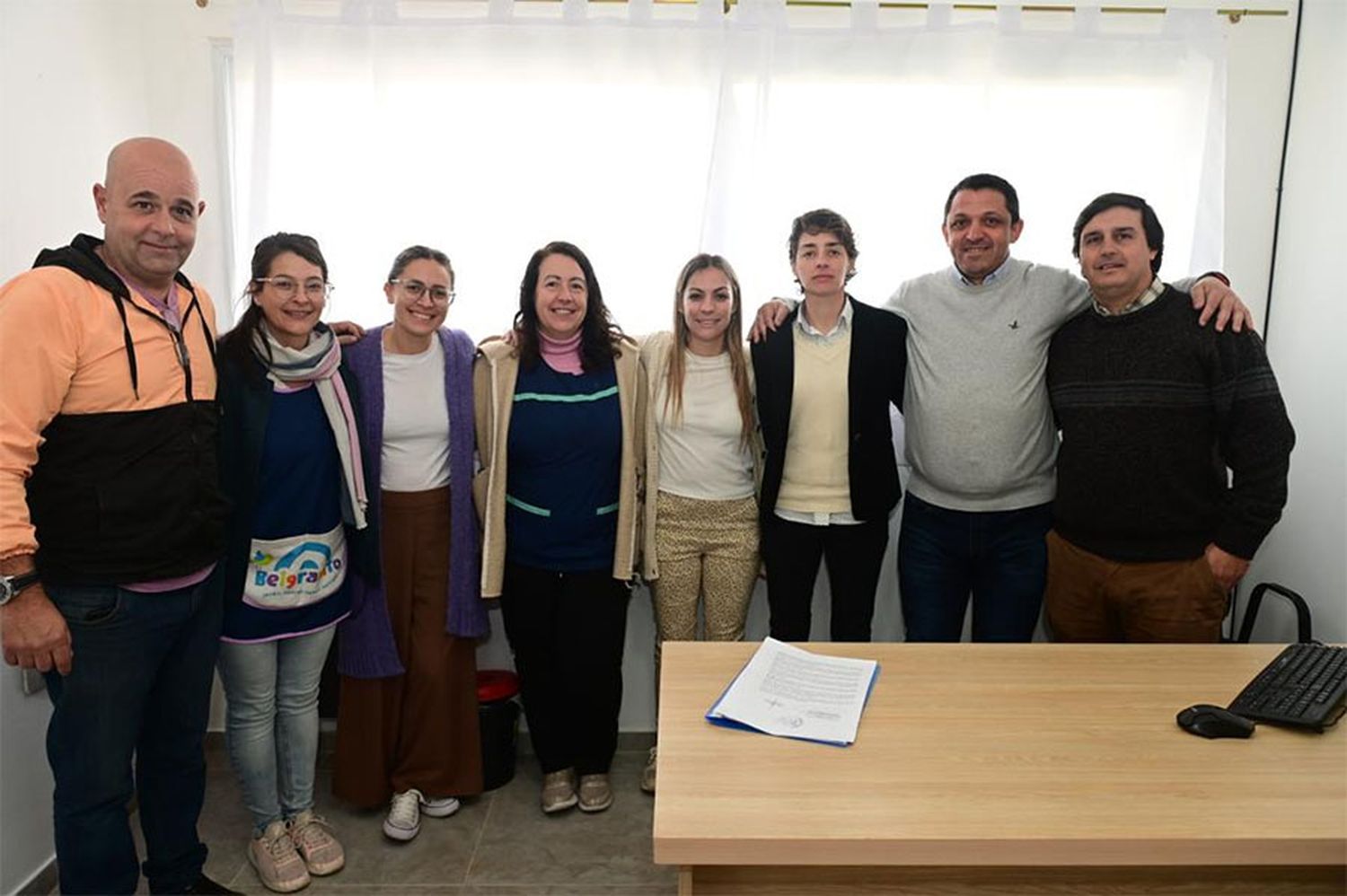 A través de un convenio, los alumnos de la Escuela “Rizzuto” realizarán prácticas de los talleres de carpintería y herrería con materiales e insumos aportados por la Municipalidad de Pueblo General Belgrano.