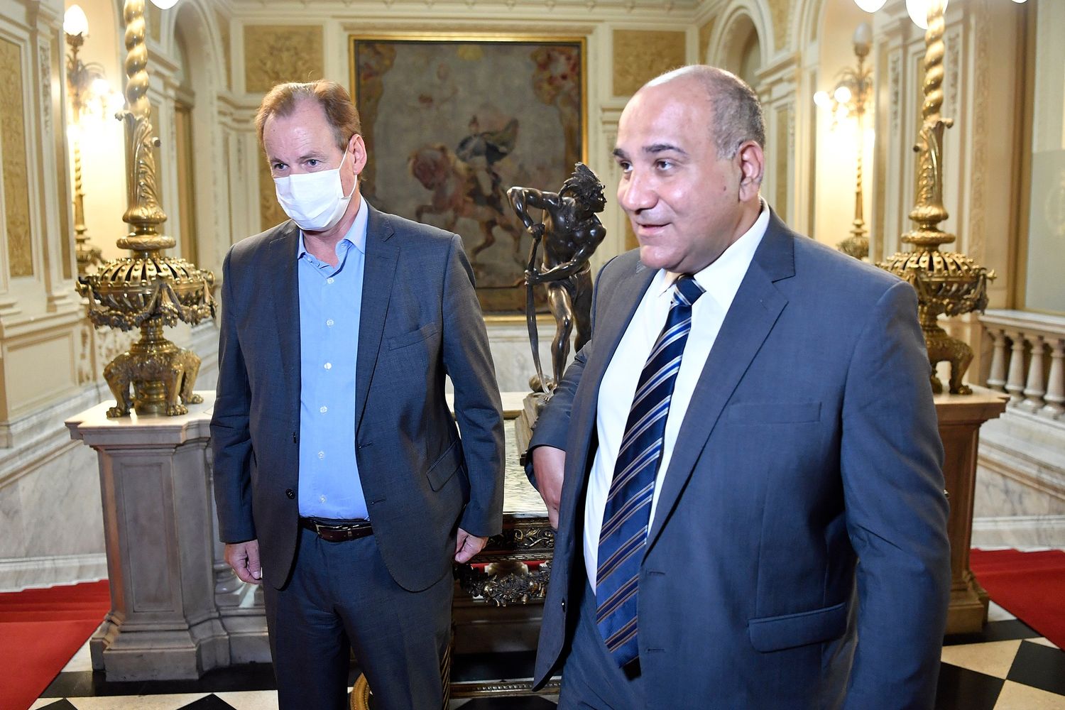 Bordet gestionó con Manzur asistencia para el sector productivo entrerriano