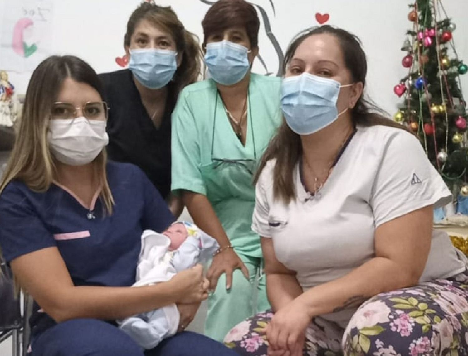 Bastian, el primer bebé del año de la ciudad