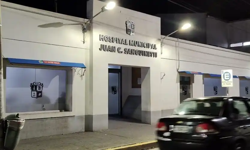 La víctima fue asistida en el Sanguinetti.