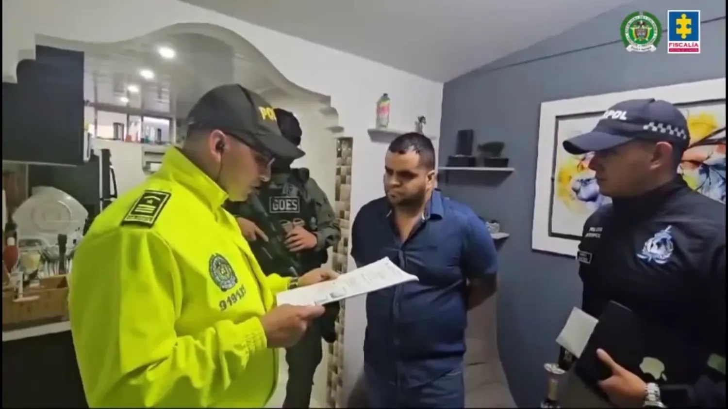 Cae en Colombia alias «Gallina»  cabecilla del TREN DE ARAGUA (Video)