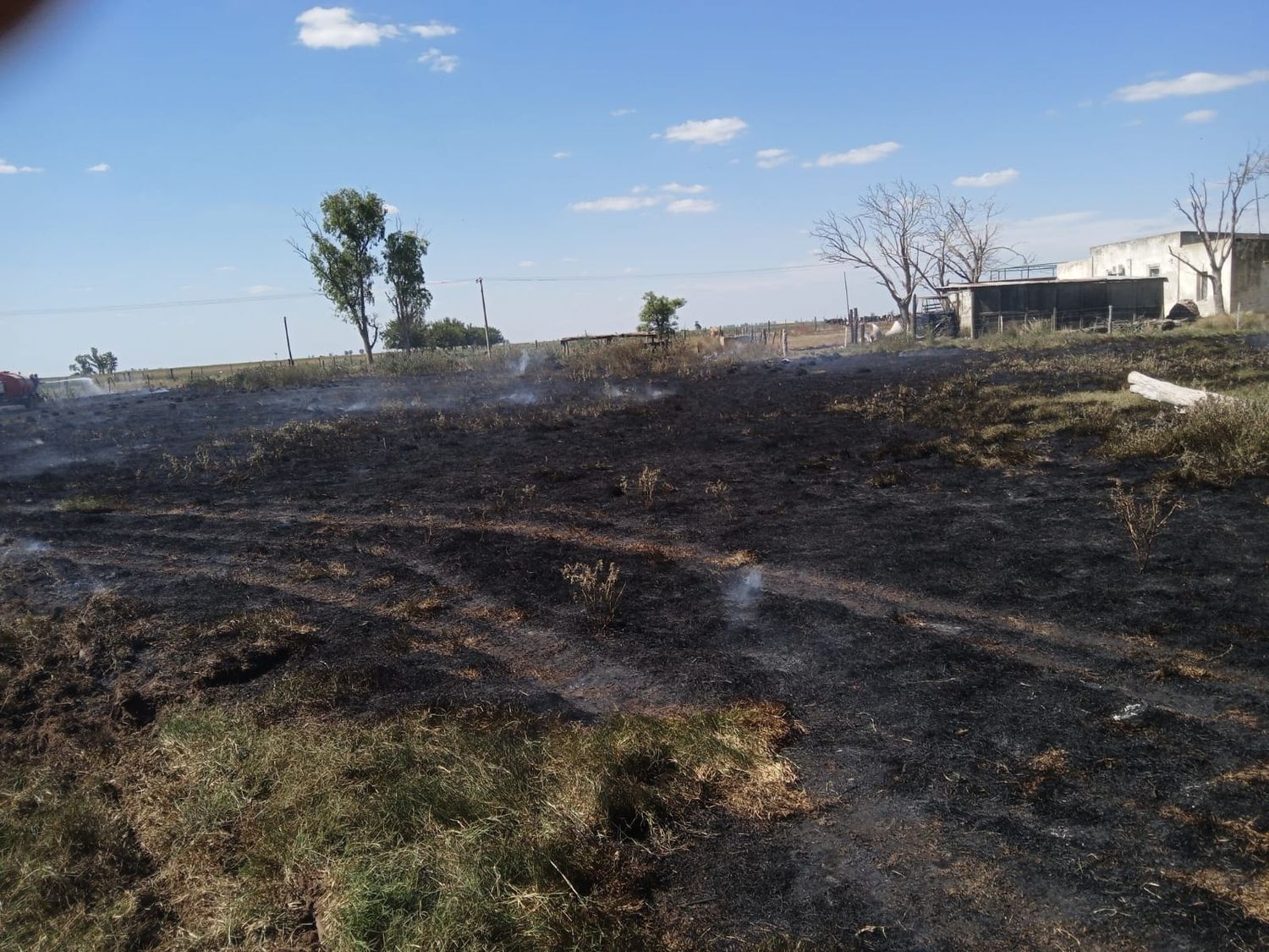Importantes incendios en zona rural de la región dejaron un saldo de más de 15 hectáreas afectadas