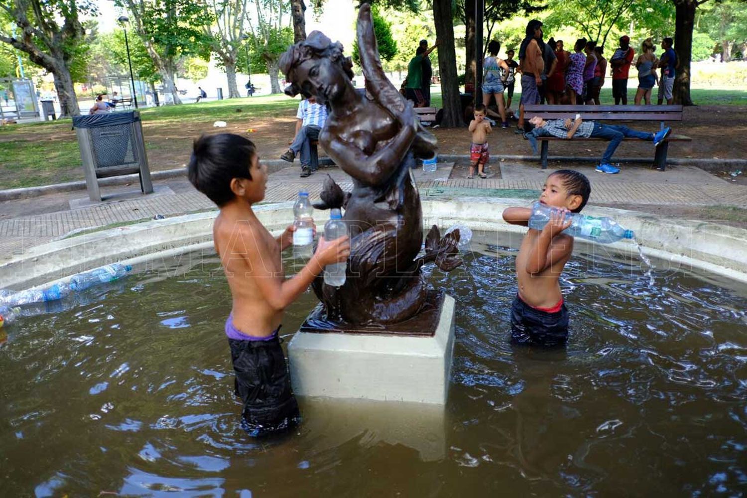 Arde Mar del Plata: la sensación térmica rozó los 40 grados